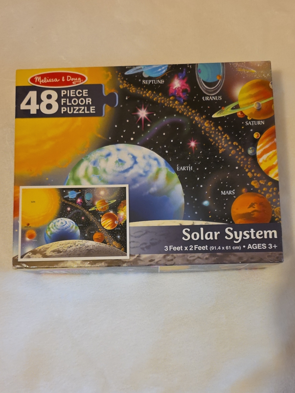 Melissa & Doug 48 Piece Solar System Floor Puzzle 3'x2'